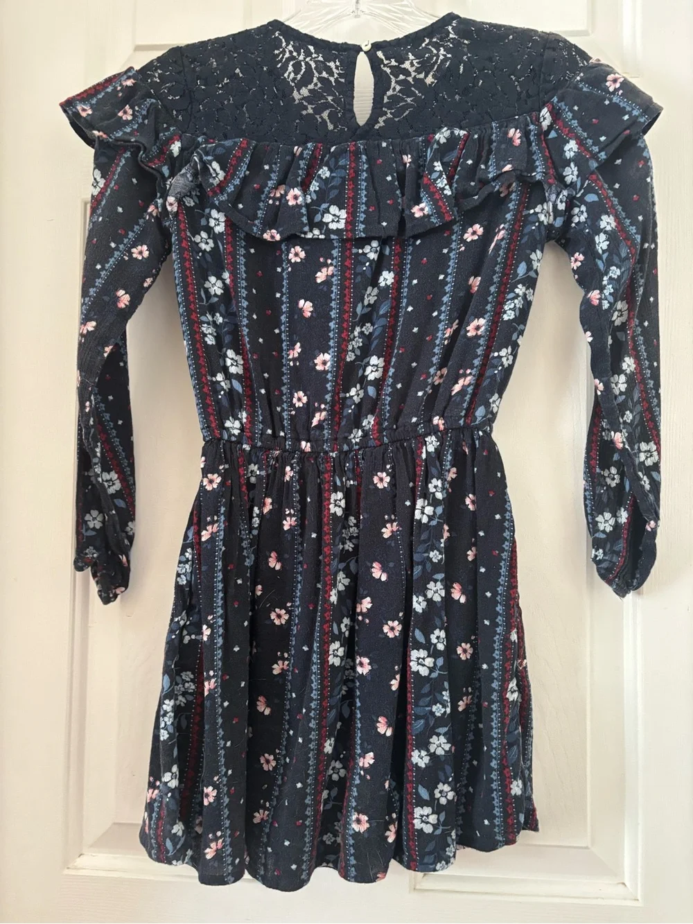 abercrombie kids navy floral